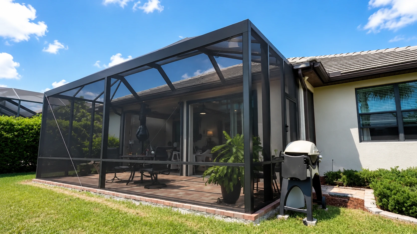 Screen Lanai Installation
