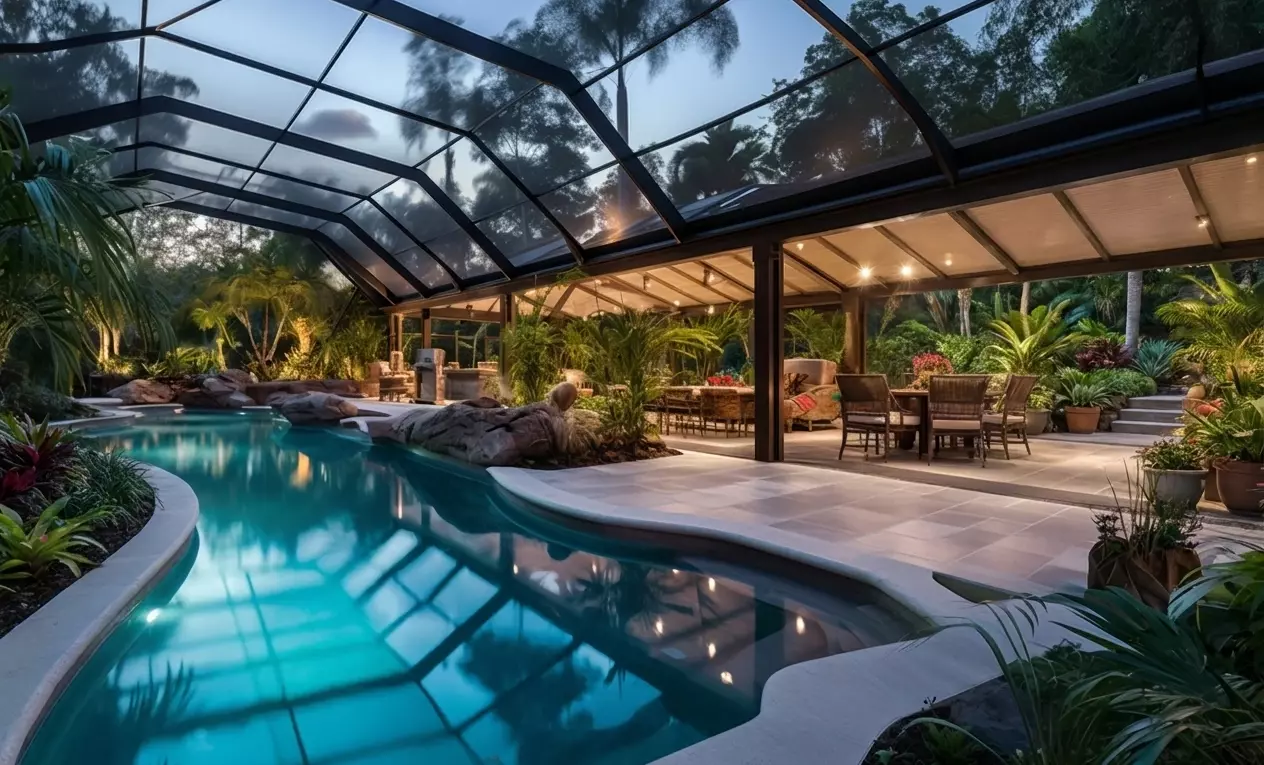 Our latest Screen Pool Enclosure project in Cape Coral