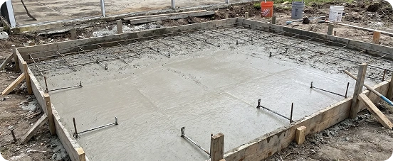 Concrete work & foundation