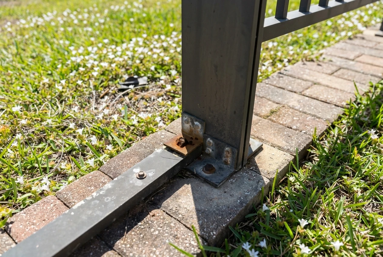 Replacing Rusty Screws at Screen Pool Enclosures