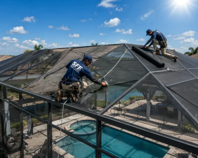 Roof Panel Rescreening