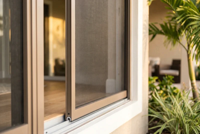 Screen Door Rescreening