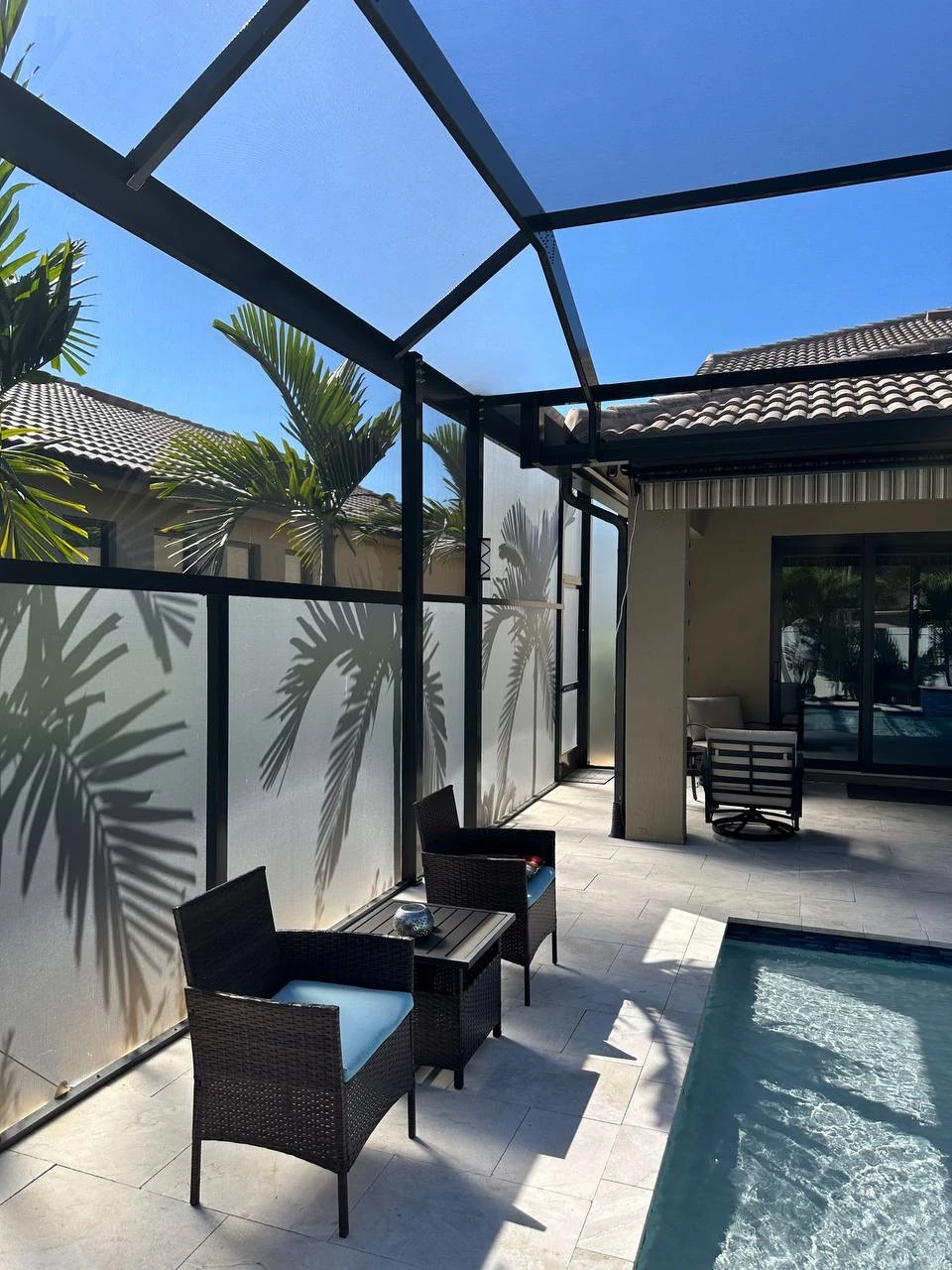Screen Pool Cage
