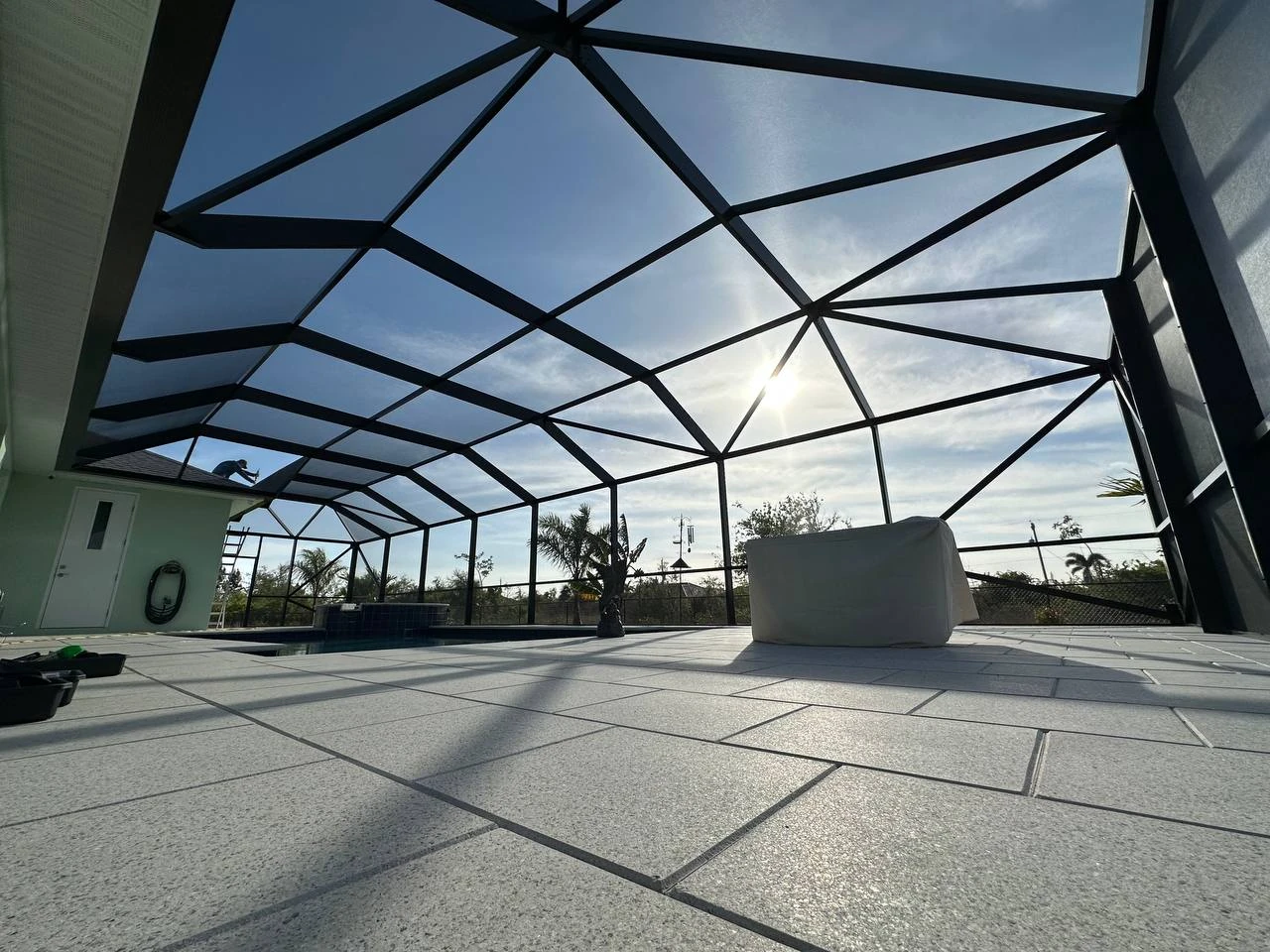 Screen Pool Enclosure