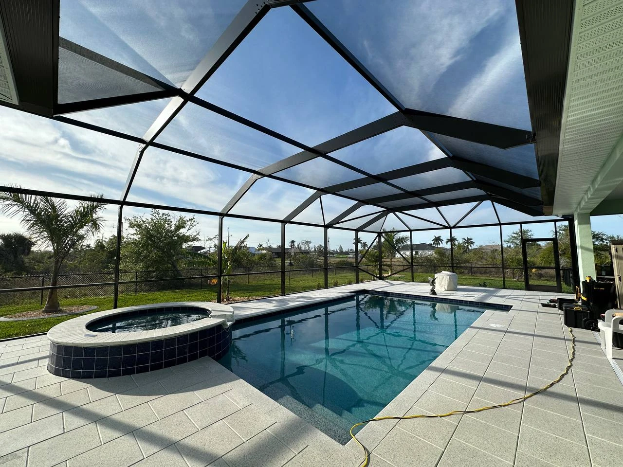 Screen Pool Enclosure