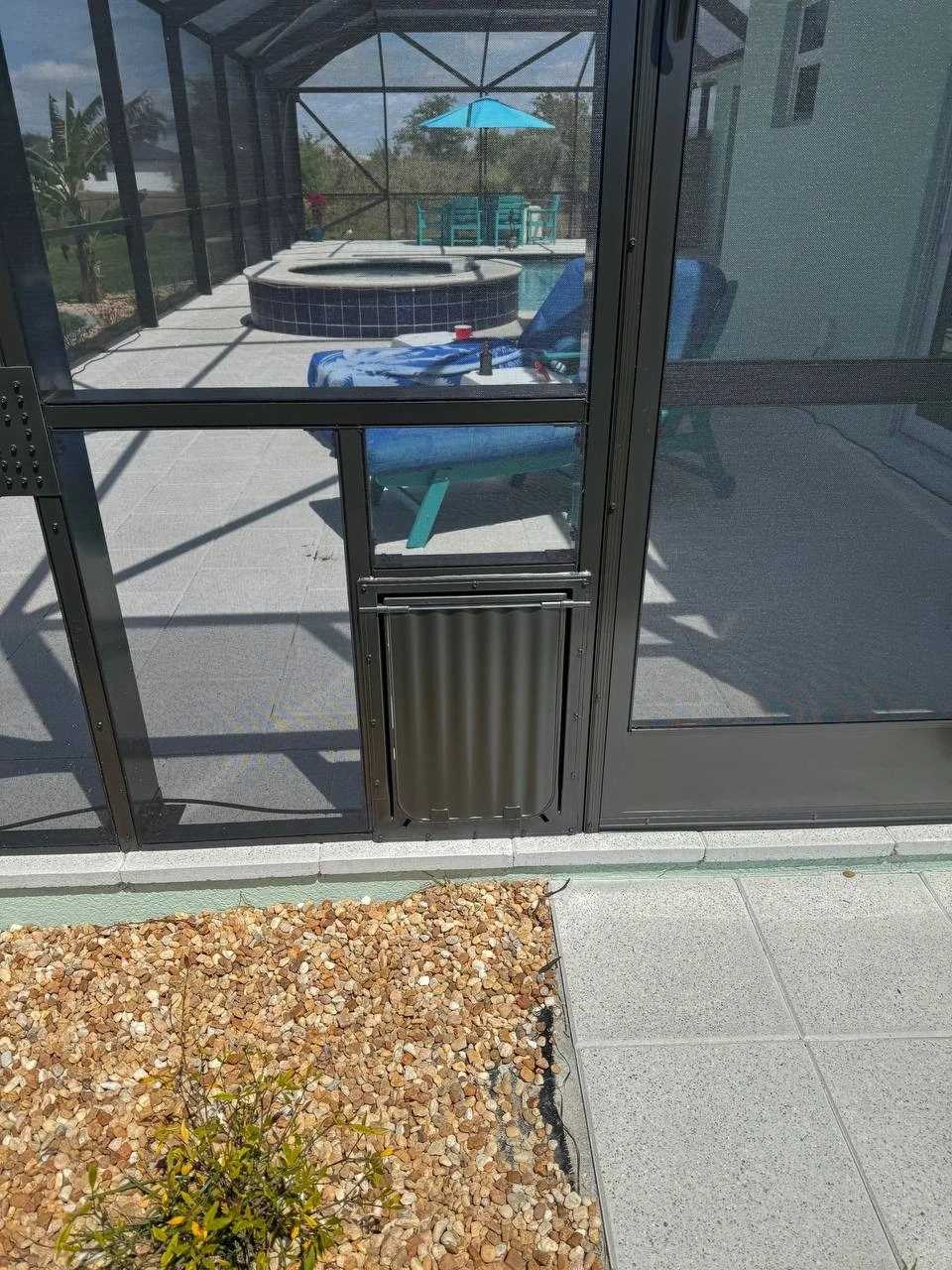 Screen Pool Enclosure