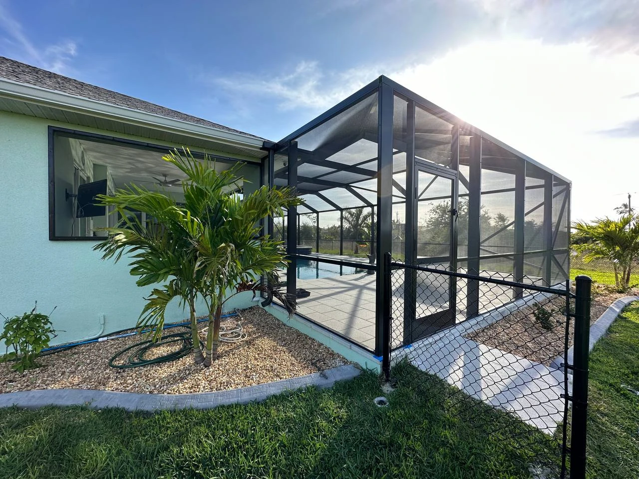 Screen Pool Enclosure