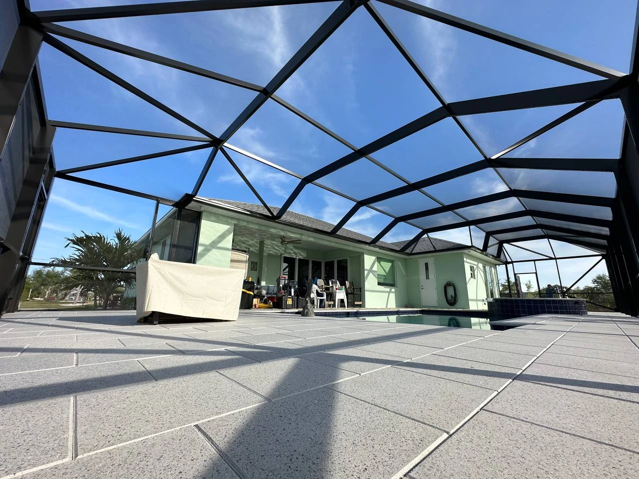 Screen Pool Enclosure