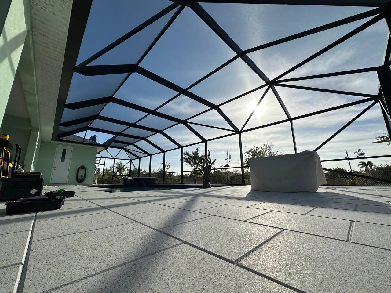 Screen Pool Enclosure