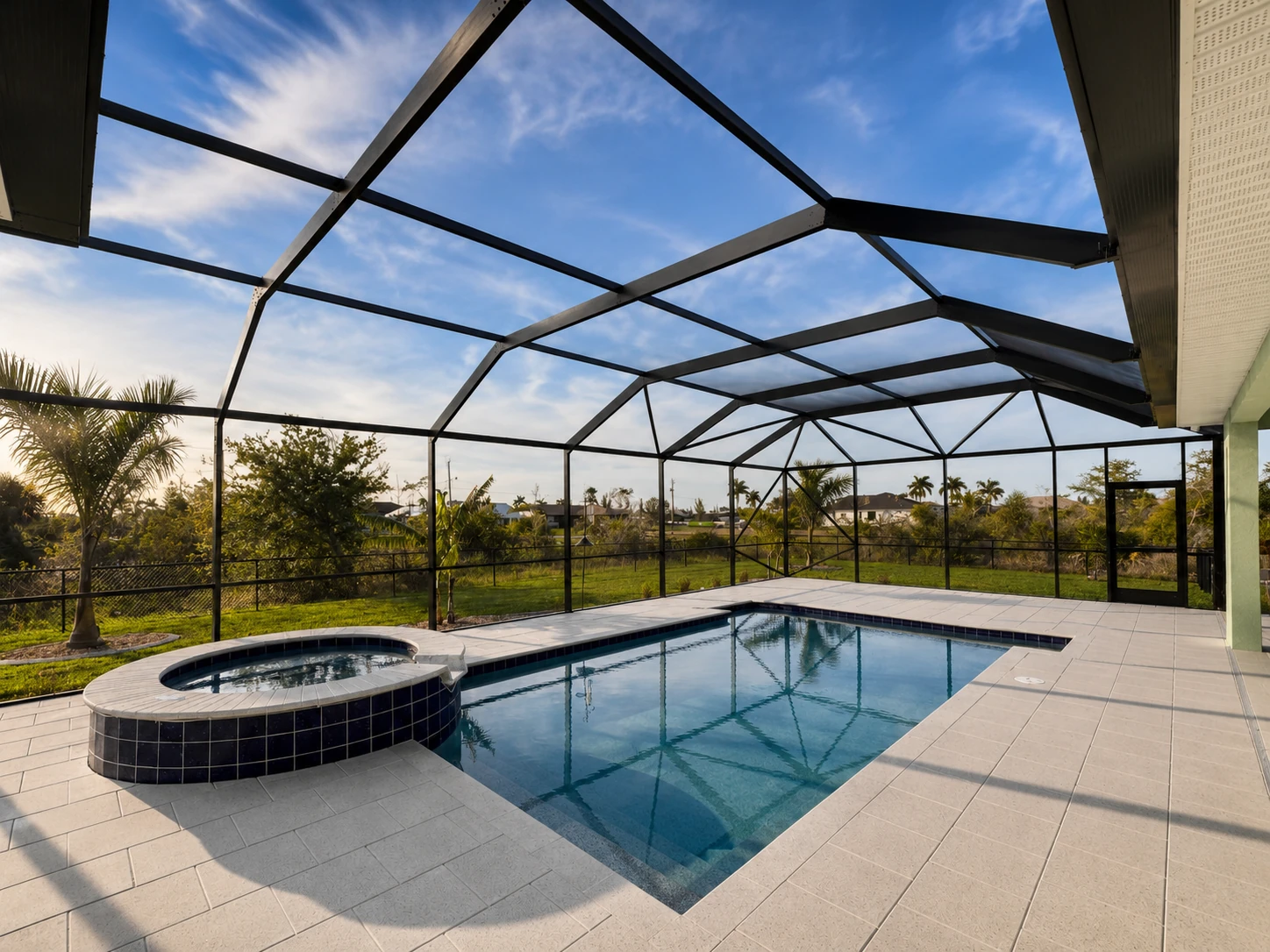 Screen Pool Enclosure