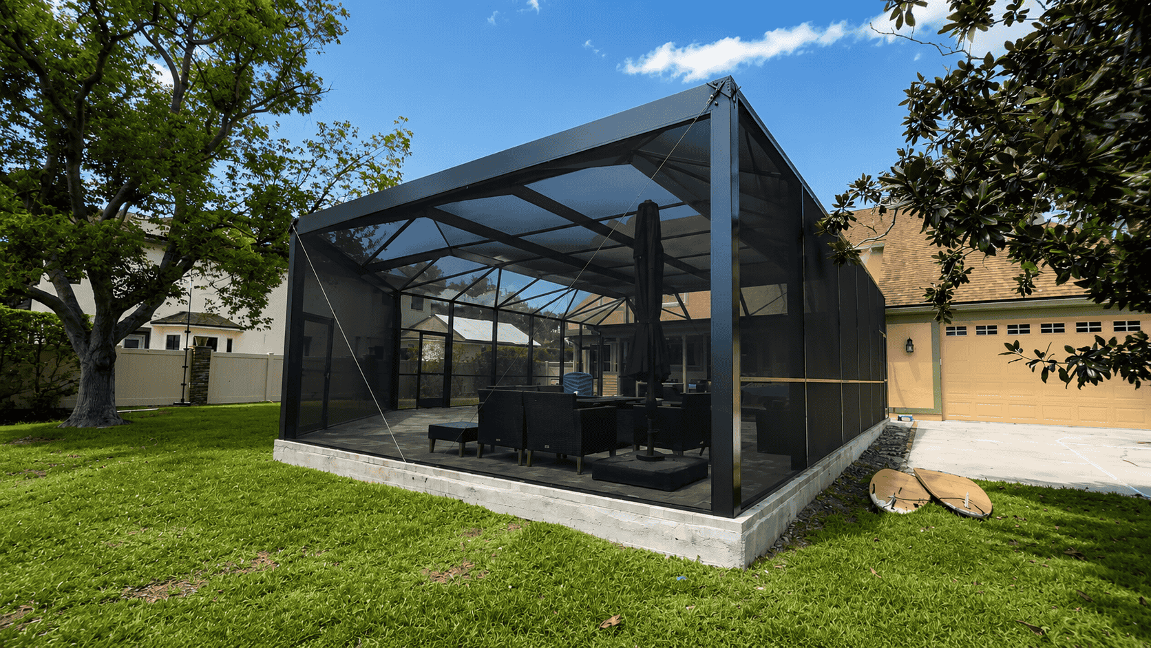 screen pool cage 4345