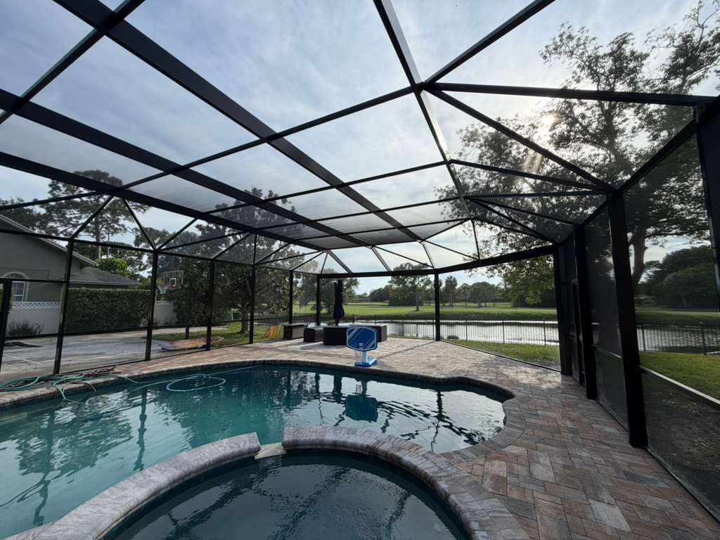 screen pool cage 4345