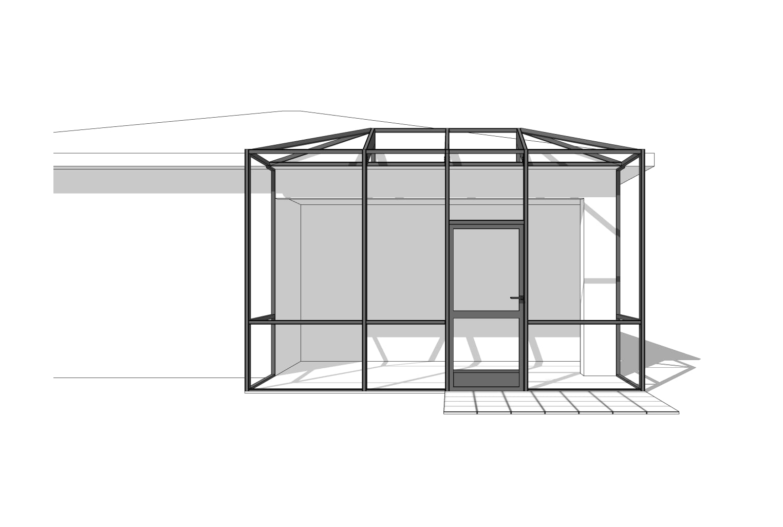 port charlotte screen lanai 3d visualization