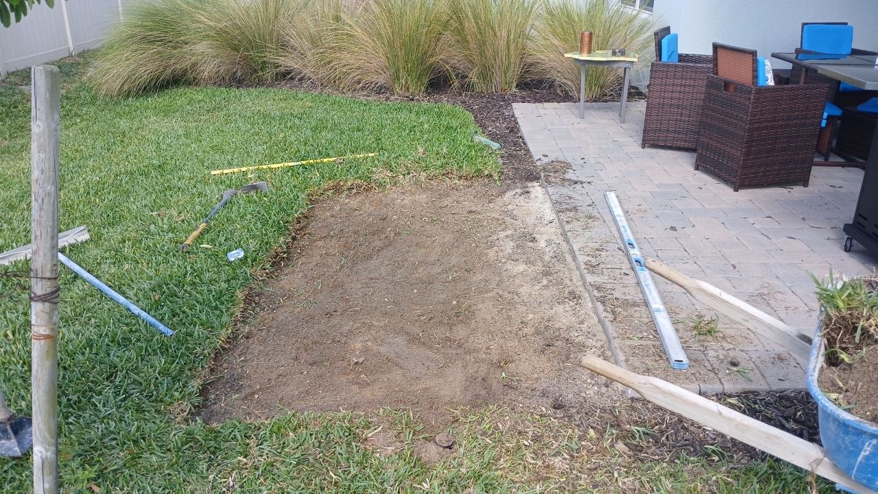 ground preparation for paver installation