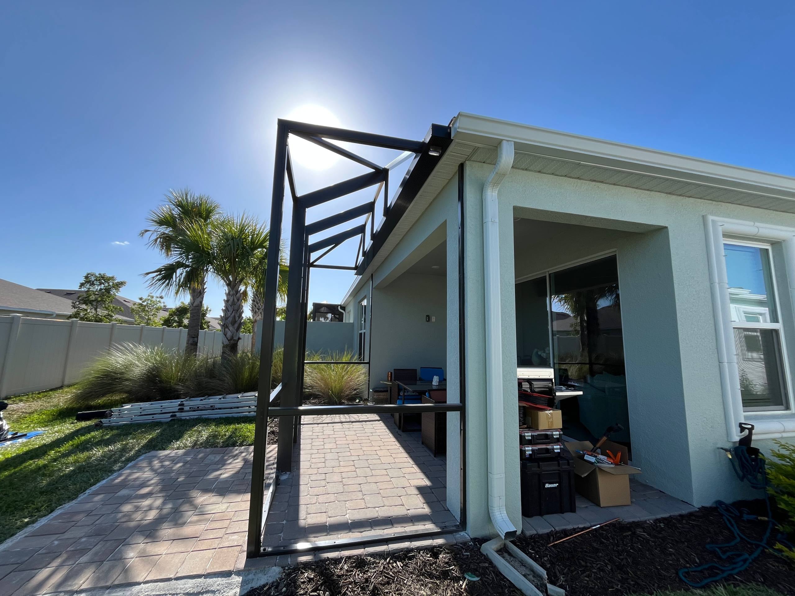 mansard roof 2x6 smb beams