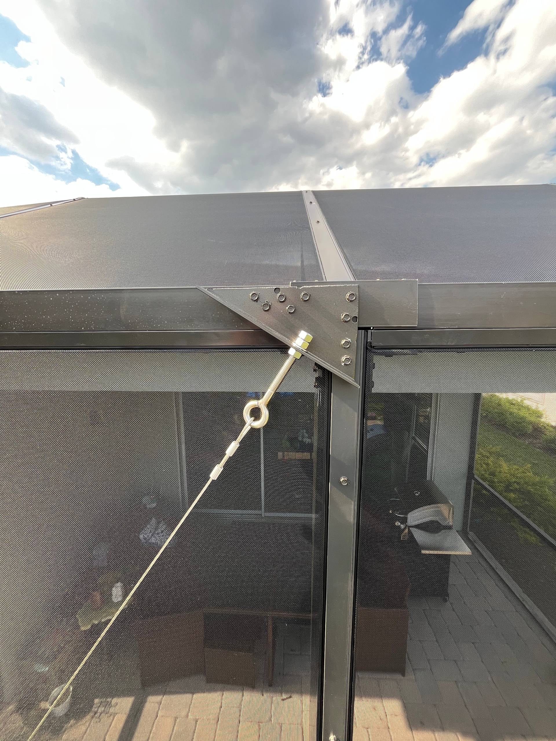 aluminum beam connection detail